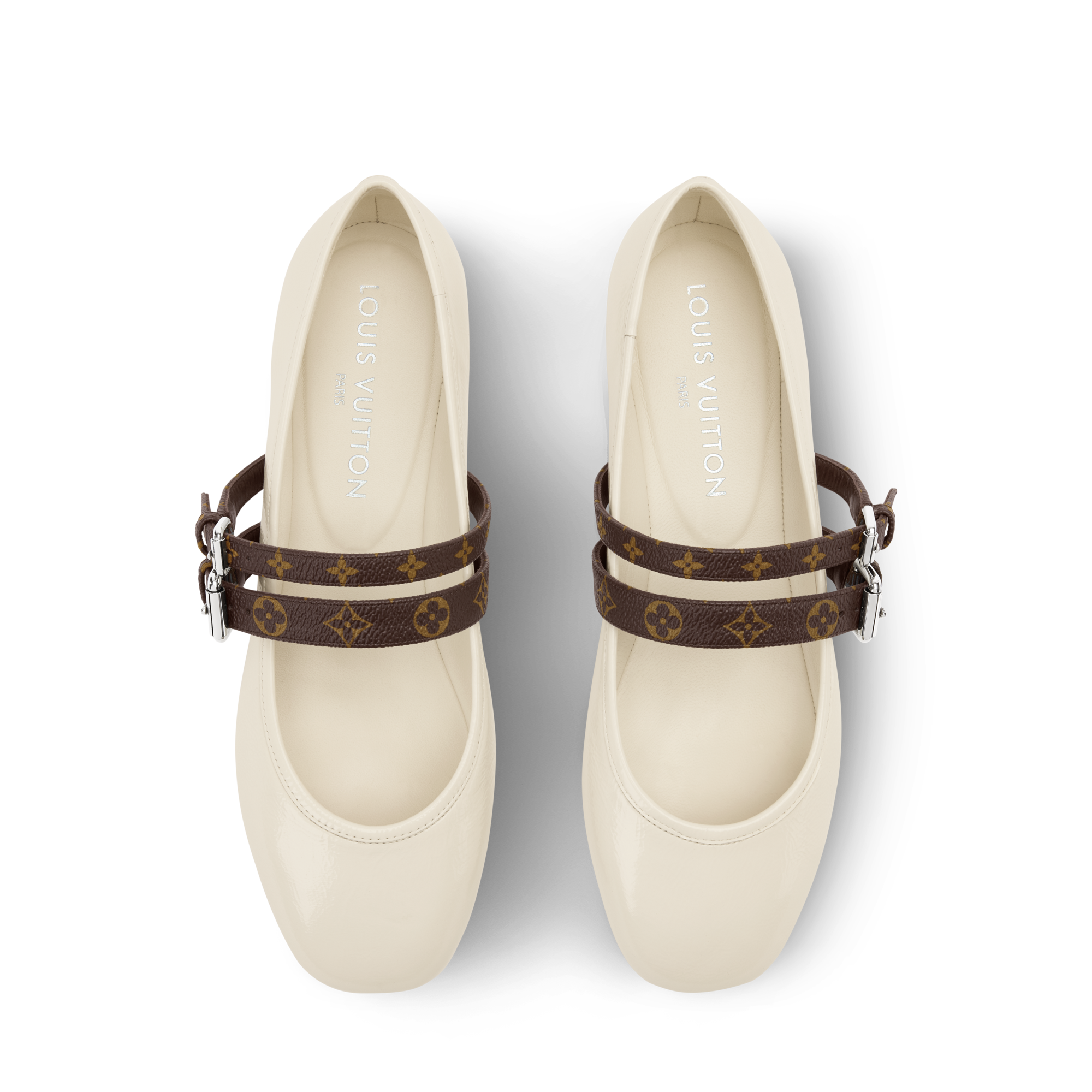 White Loafers and Ballerinas Shoes | LOUIS VUITTON